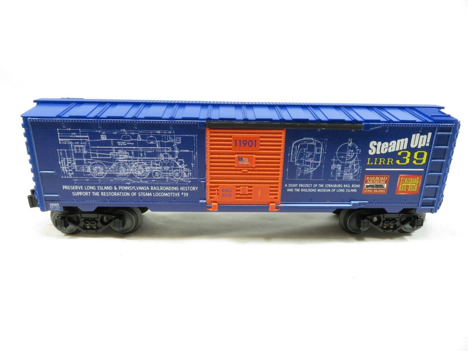 Lionel 6-58069 LIRR Railroad Museum Steam Up 39 Blue Boy NIB