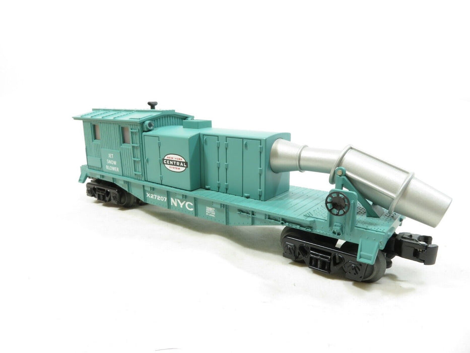 Lionel 6-29867 New York Central Jade Green Jet Snow Blower LN