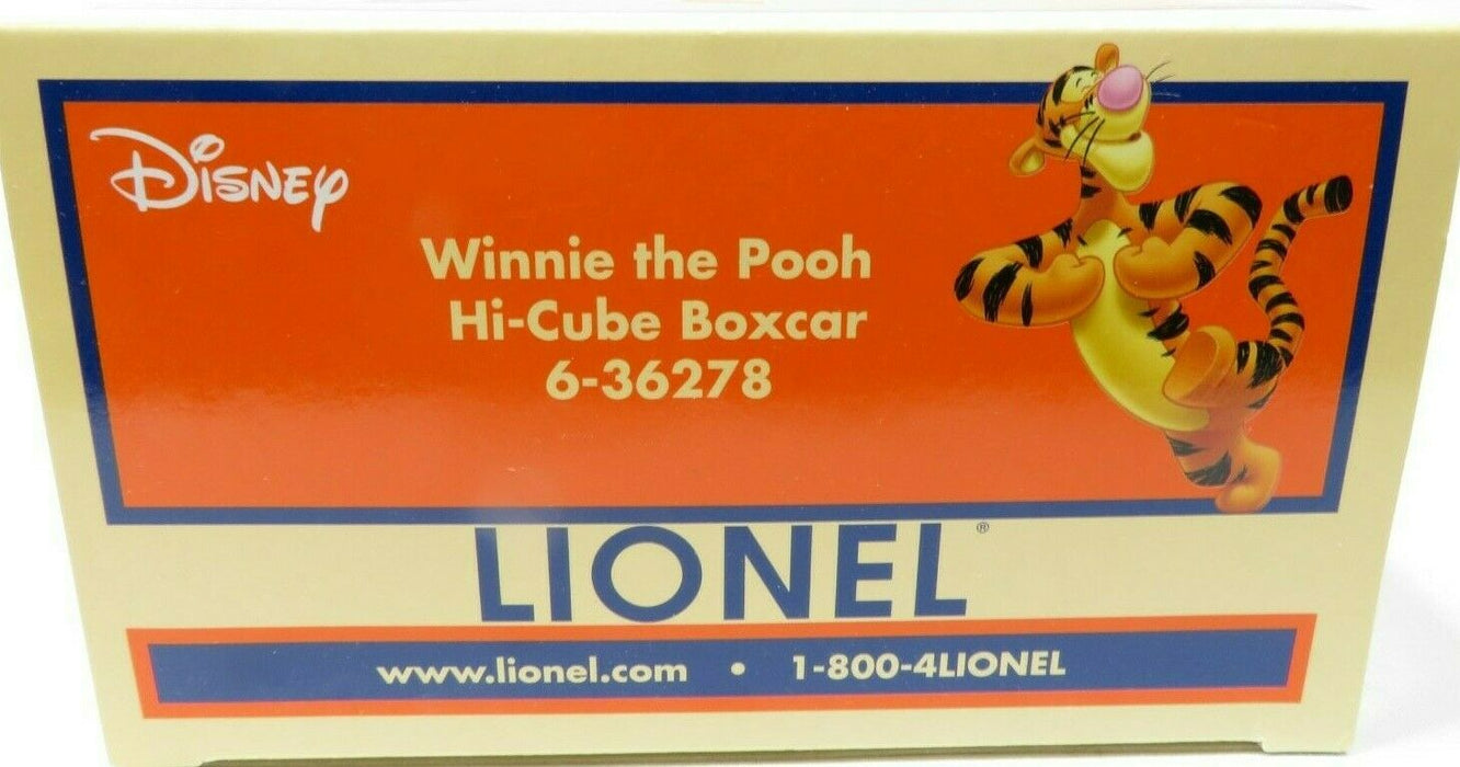 Lionel 6-36278 Winnie the Pooh Hi-Cube Boxcar NIB