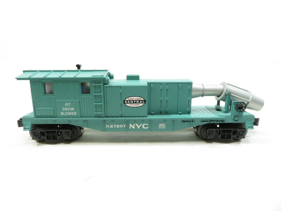 Lionel 6-29867 New York Central Jade Green Jet Snow Blower LN