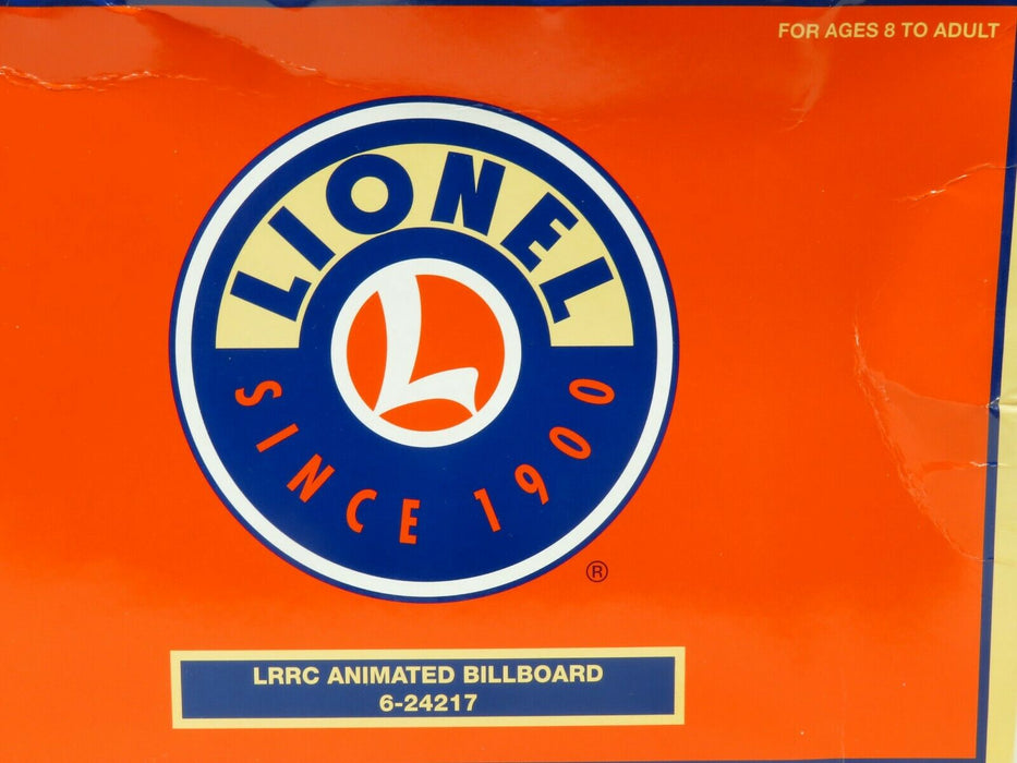 Lionel 6-24217 LRRC Animated Billboard NIB