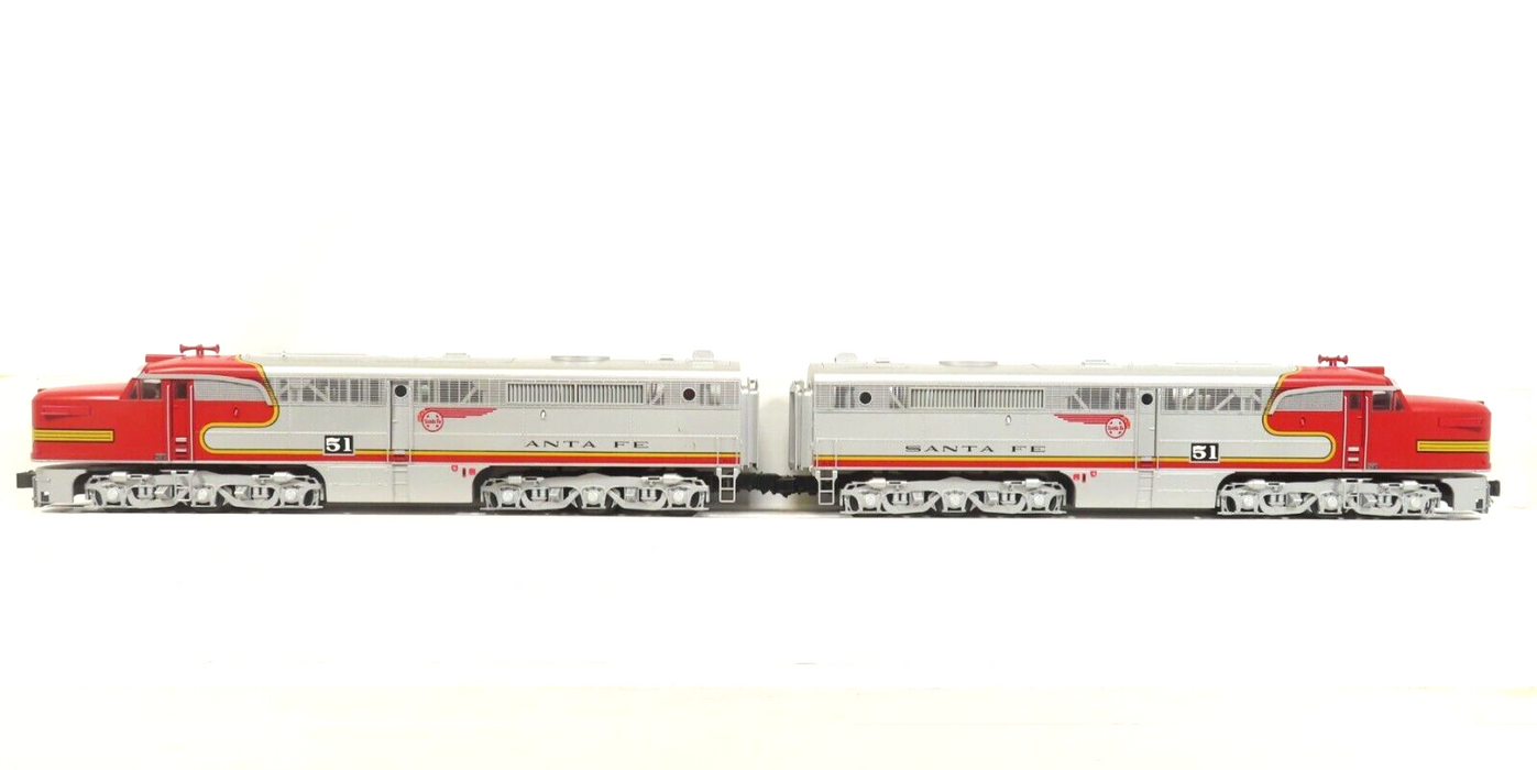 Lionel 6-14571 Santa Fe PA AA Diesel Loco Set w/TMCC Railsounds LN