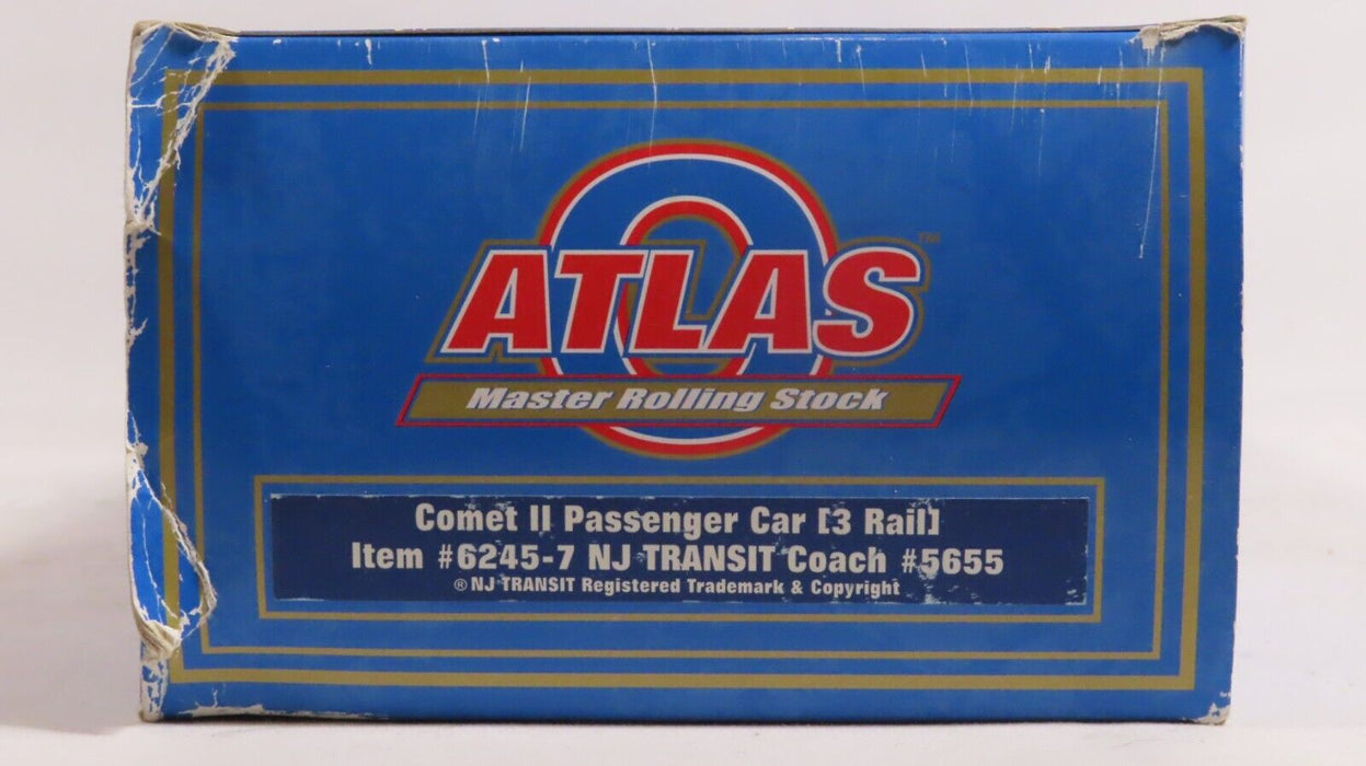 Atlas 6245-7 NJ Transit #5655 Comet II Passenger Car LN