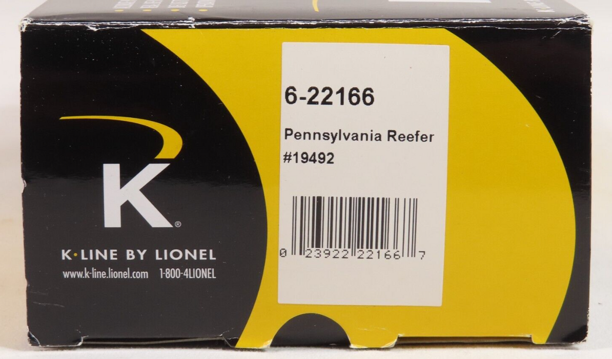 K-Line 6-22166 Pennsylvania Reefer #19492 LN