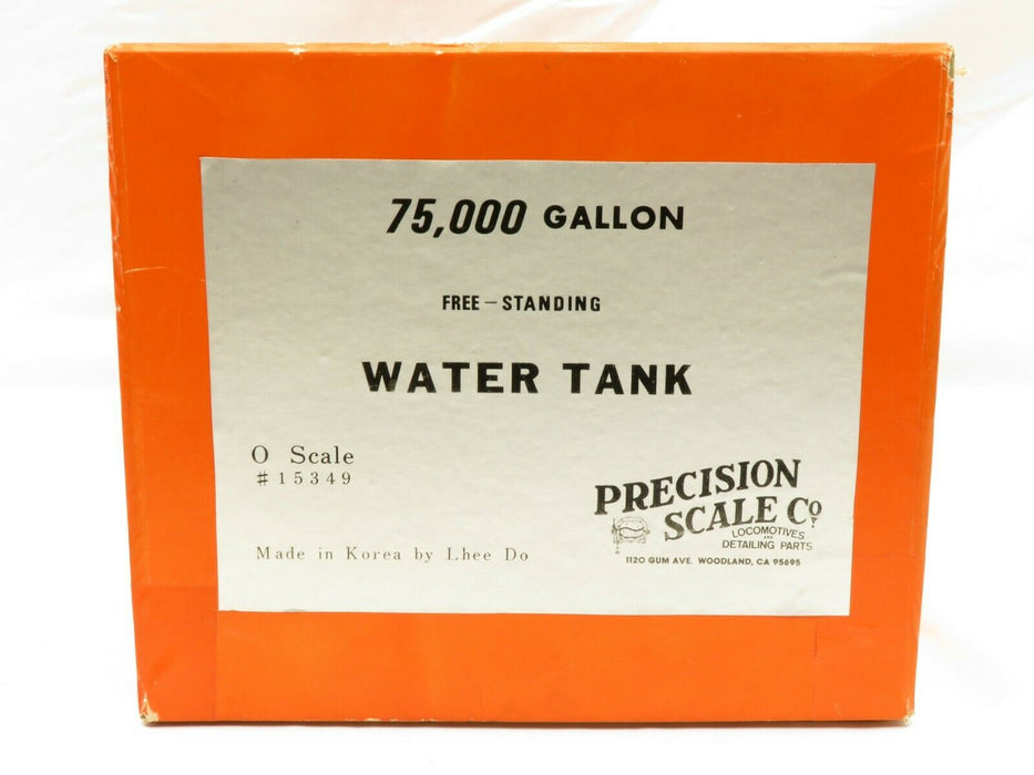 Precision Brass 15349 Brass Water Tank 75K Gallons NIB