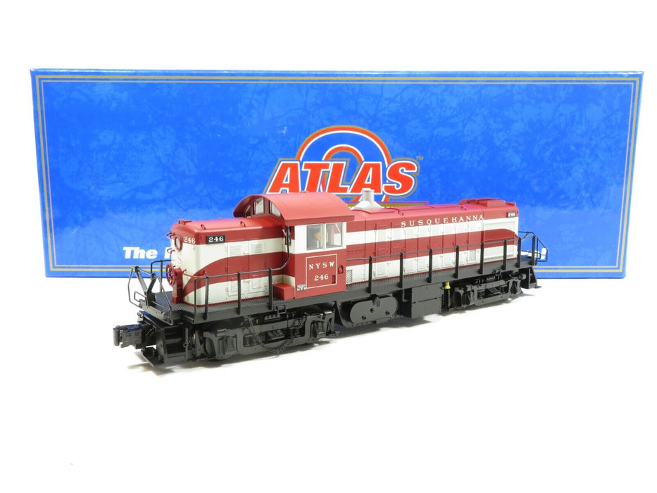 Atlas 6883-1 Susquehanna Alco RS-1 Diesel #246 w/TMCC Railsounds LN