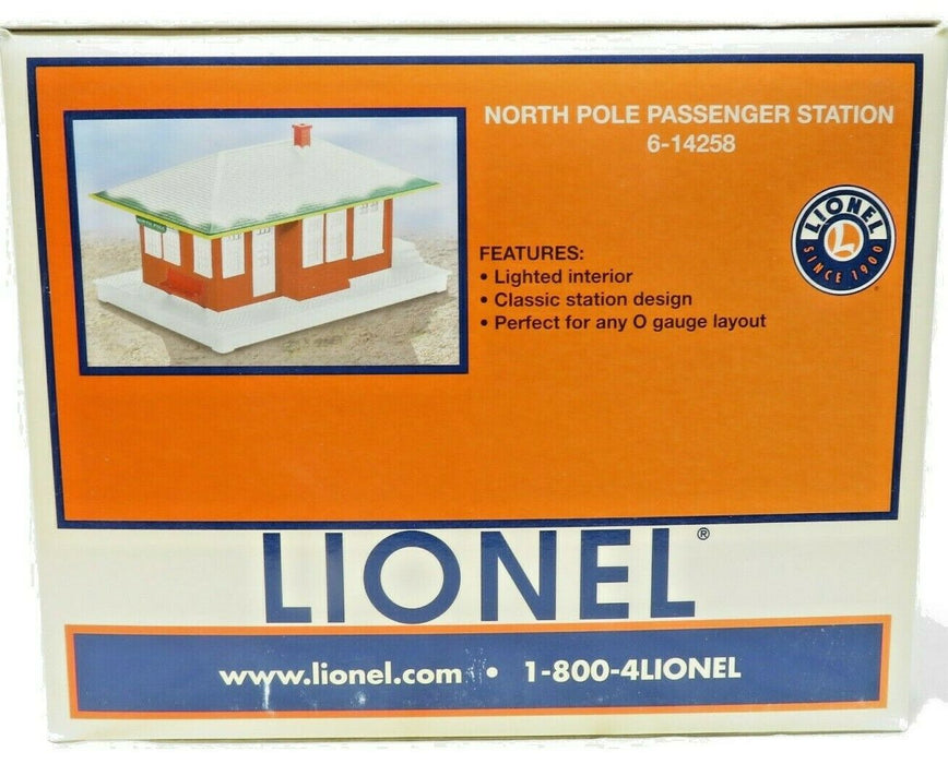 Lionel 6-14258 North Pole Passenger Station NIB