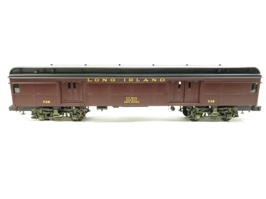 Sunset 3rd Rail Brass Painted Long Island BM62 Baggage Car #739 NIB