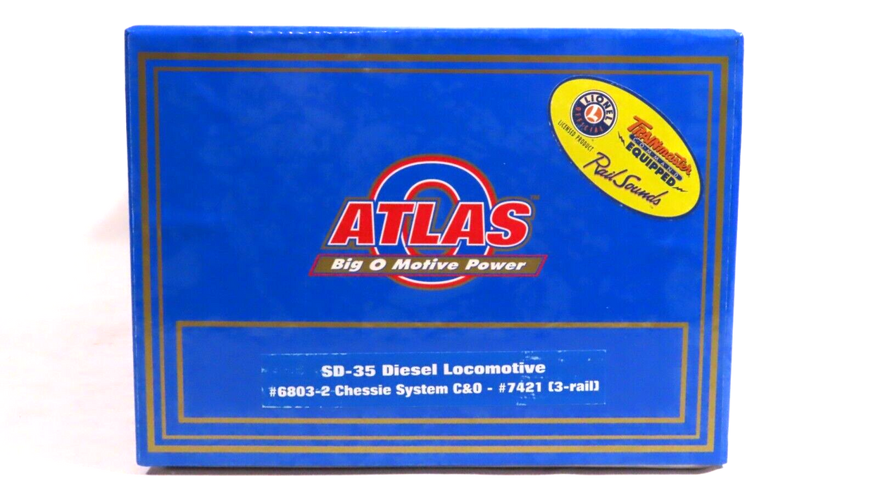 Atlas 6803-2 Chessie System SD-35 Diesel w/Railsounds TMCC LN