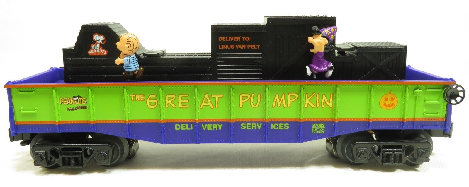 Lionel 6-37082 Peanuts Trick or Treat Animated Gondola NIB