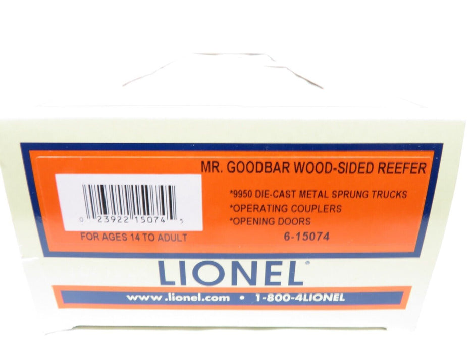 Lionel 6-15074 Mr. Goodbar Wood Sided Reefer NIB