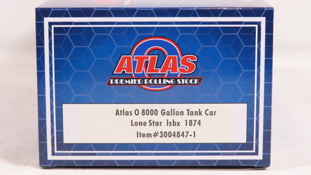 Atlas 3004847-1 8000 Gallon Tank Car Lone Star Isbx 1874 NIB