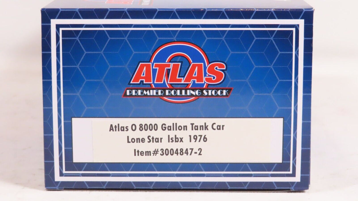 Atlas 3004847-2 8000 Gallon Tank Car Lone Star Isbx 1976 NIB