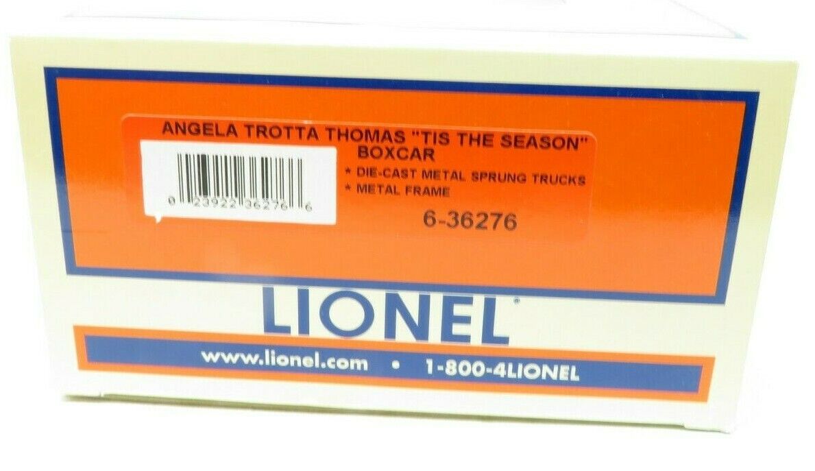 Lionel 6-36276 Angela Trotta Thomas Tis The Season" Boxcar NIB