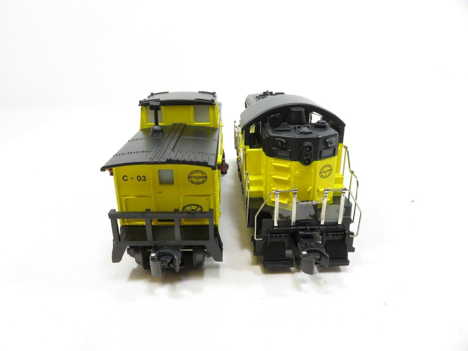 RMT 4192 Bethlehem Steel Yellow & Black Diesel w/Caboose LN