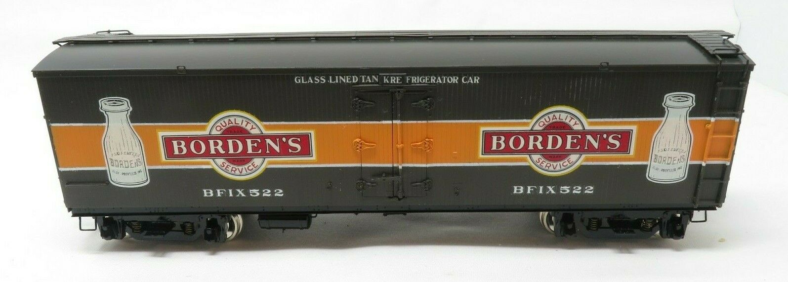 Precision 16091 Brass 41' Pfaudler Wood Sheathed Milk Tank Car  NIB