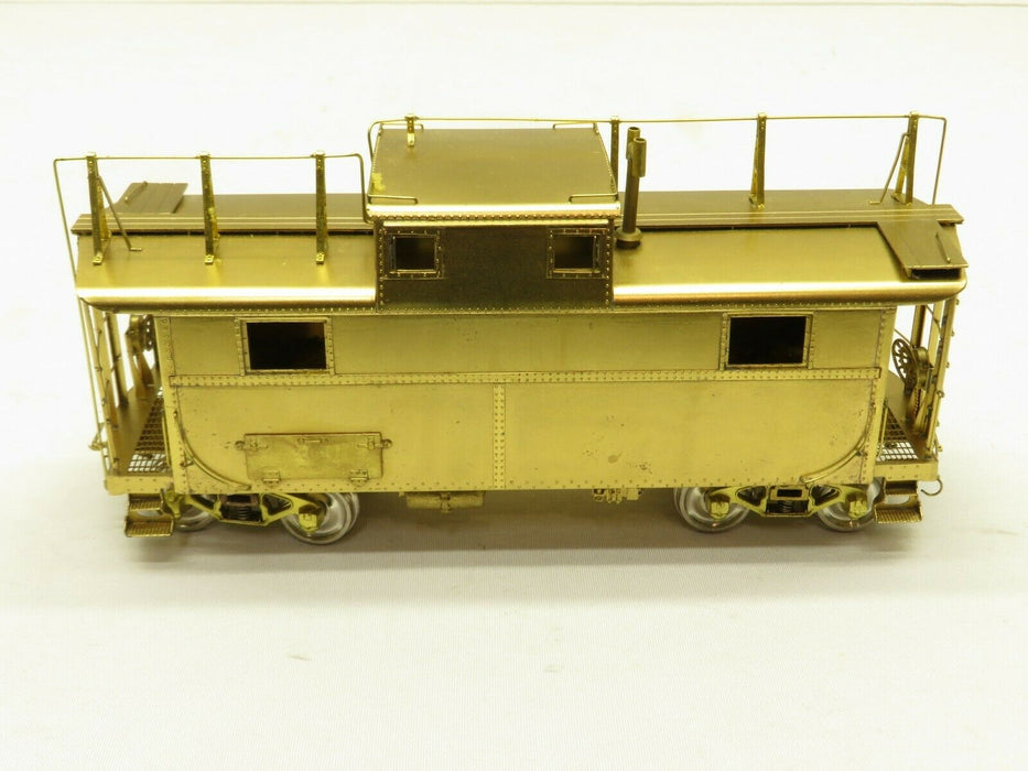 Sunset Model Brass Undecorated Pennsylvania RR Cabin Car w/Radio Antenna NIB