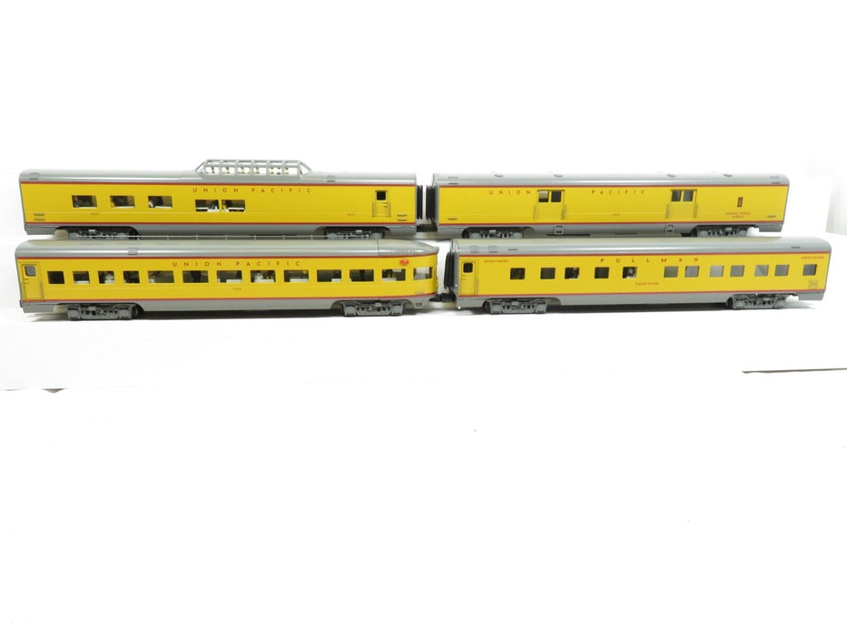 K-Line K4690E Union Pacific Aluminum 18" Passenger Car Set of 4 NIB