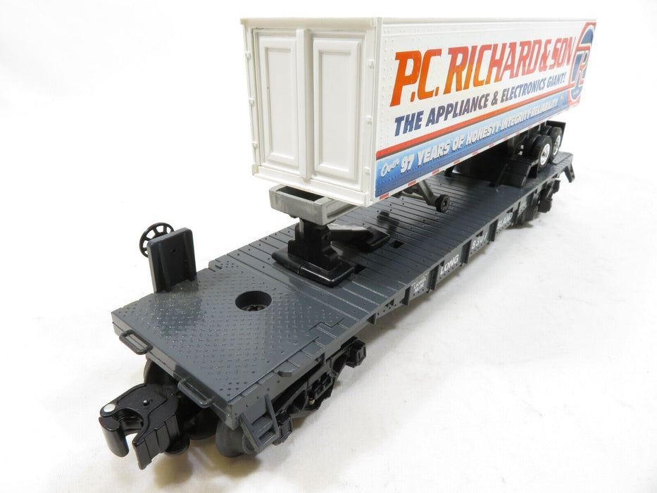 Lionel 6-52489 P.C. Richards Trailer on Flatcar NIB