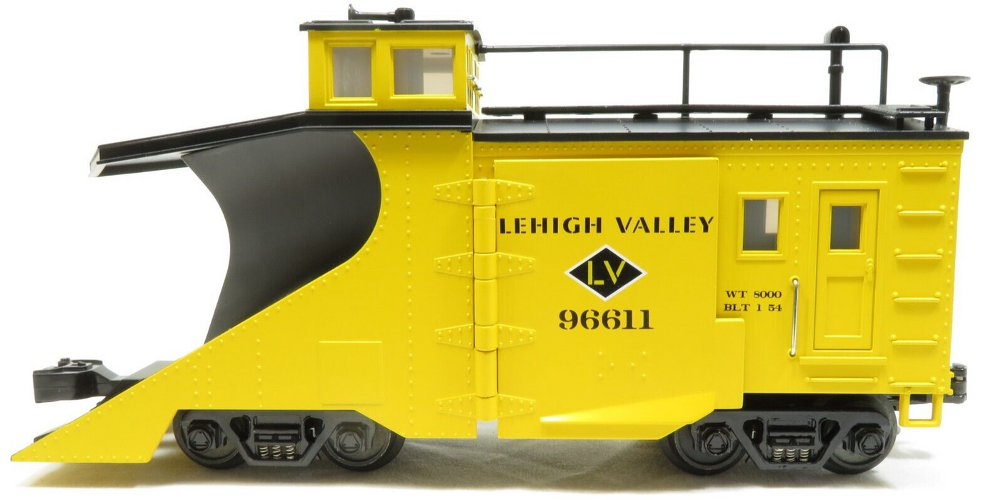 MTH 20-98244 Lehigh Valley Snow Plow Car #96611 NIB