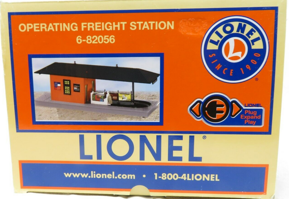 Lionel 6-82056 Operating Freight Station NIB