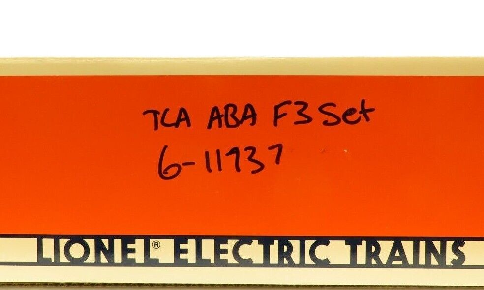 Lionel 6-11737 TCA 1994 40th Anniversary F3 ABA SetLN