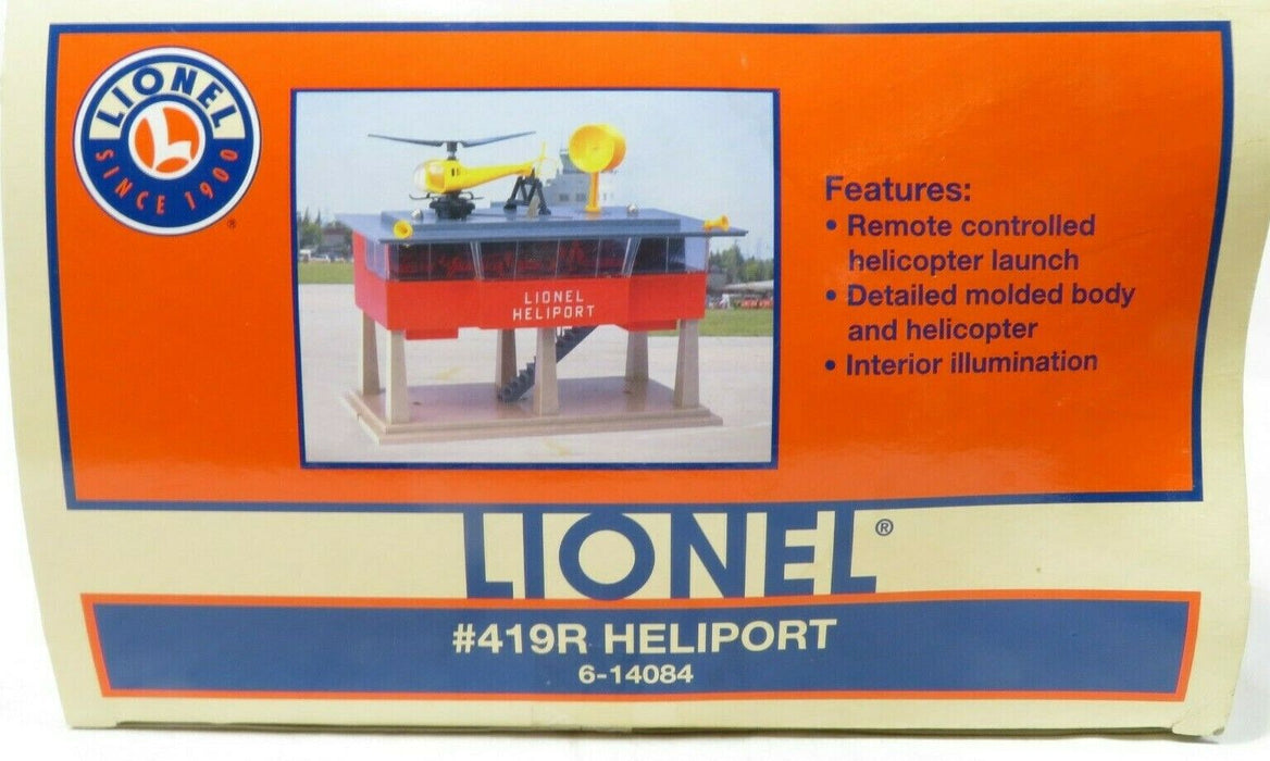 Lionel 6-14084 #419R Heliport NIB
