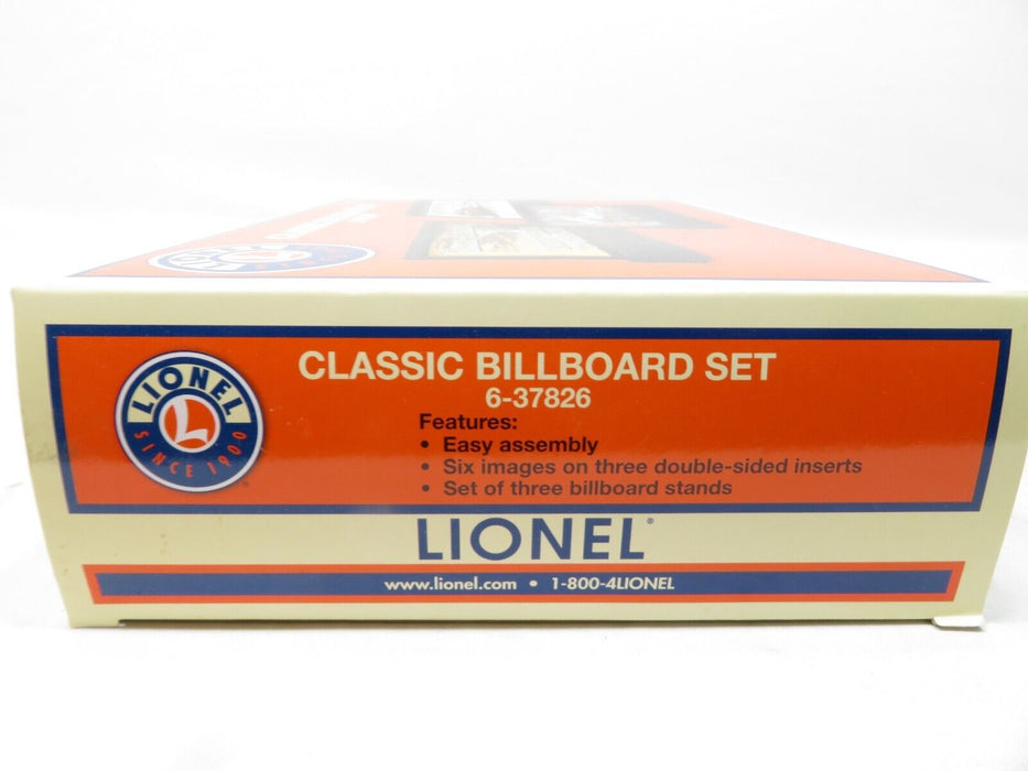 Lionel 6-37826  Classic Billboard Set LN