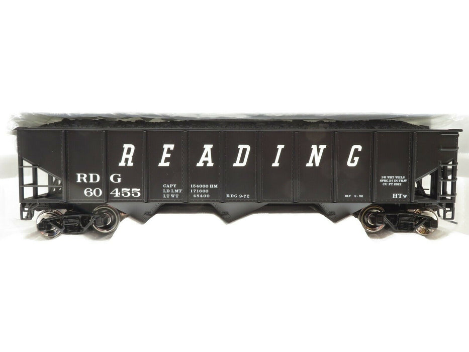 Atlas 958-2 Reading AAR 3-Bay 70 Ton Hopper Car #60455 2 Rail NIB