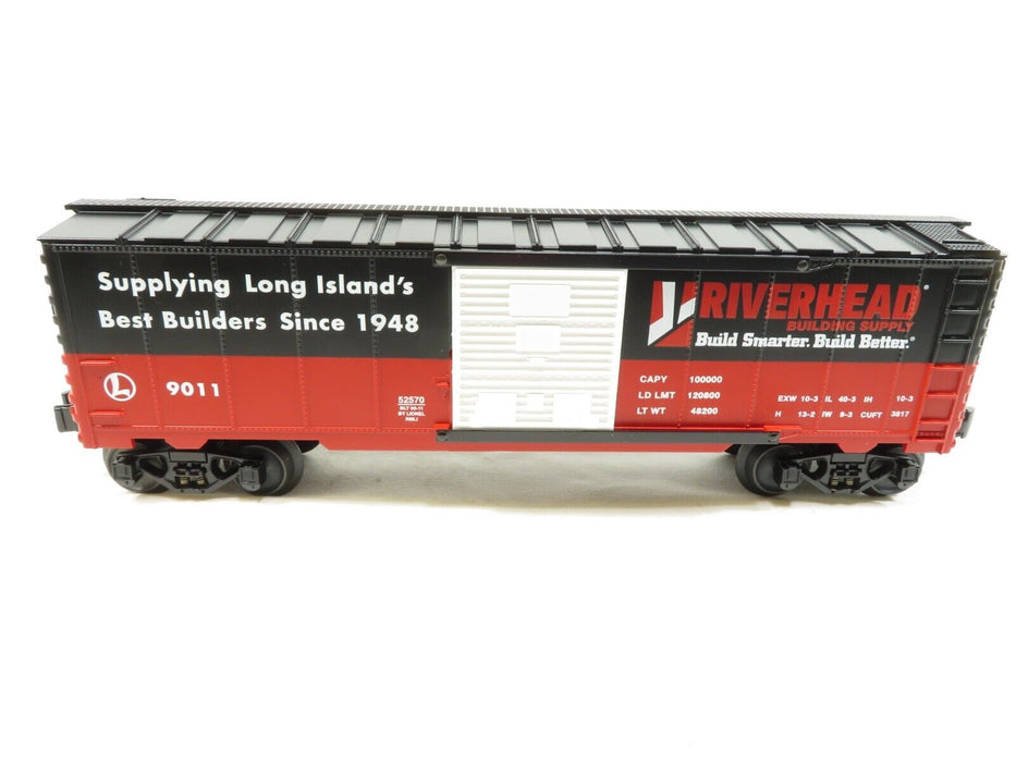 Lionel 6-52570 Riverhead Building Supply Boxcar RMLI NIB