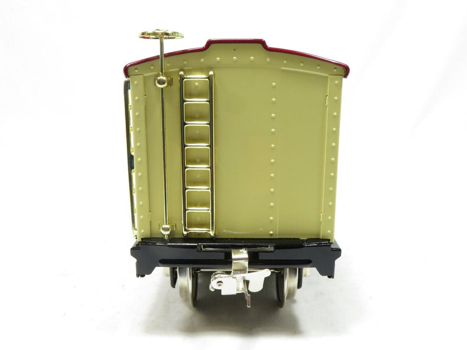 MTH 10-2049 214R Std. Gauge Reefer Car Ivory & Maroon w/Brass Trim NIB