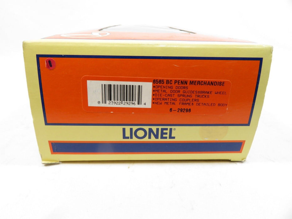 Lionel 6-29296 6565 Penn Merchandise Boxcar LN