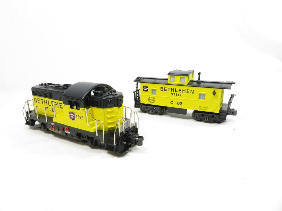 RMT 4192 Bethlehem Steel Yellow & Black Diesel w/Caboose LN