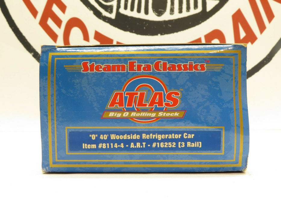 Atlas 8114-4 A.R.T. 40' Woodside Refrigerator Car #16252 NIB