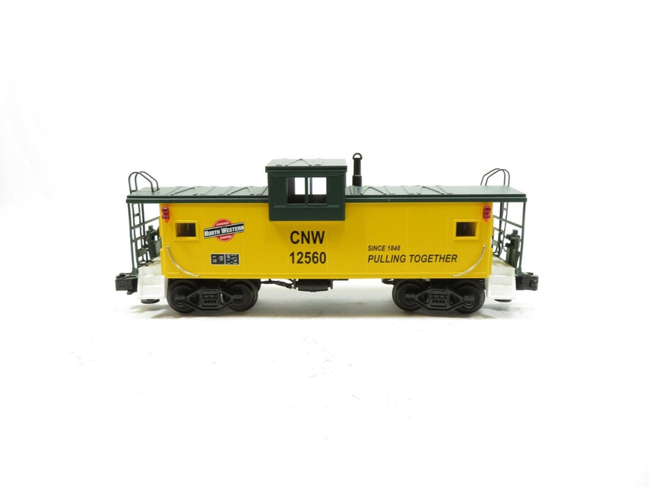 MTH 20-91011 Chicago Northwestern Extended Vision Caboose LN