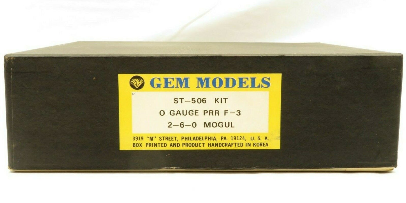 Gem Models ST-506 Brass Pennsylvania Mogul 2-6-0 Loco Kit Un assembled NIB