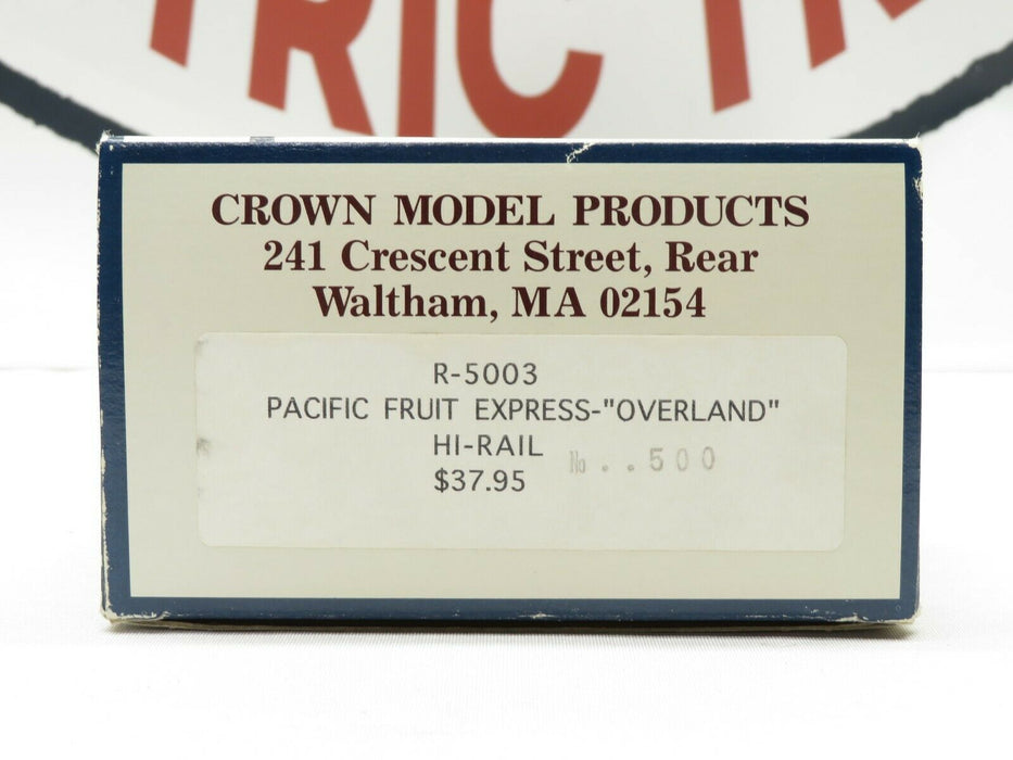 Crown Model R-5003 Pacific Fruit Express Overland #500 NIB