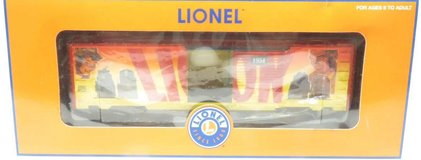 Lionel 6-29951 1954 Lionel Art Boxcar NIB