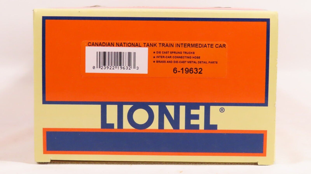 Lionel 6-19632 Canadian National Tank Train Intermediate Car NIB