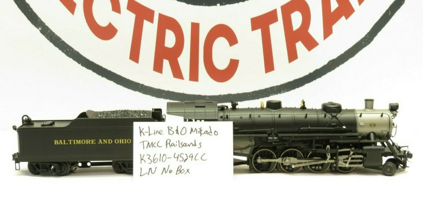 K-LINE K3610-4529CC B&O MIKADO TMCC Railsounds LN No Box