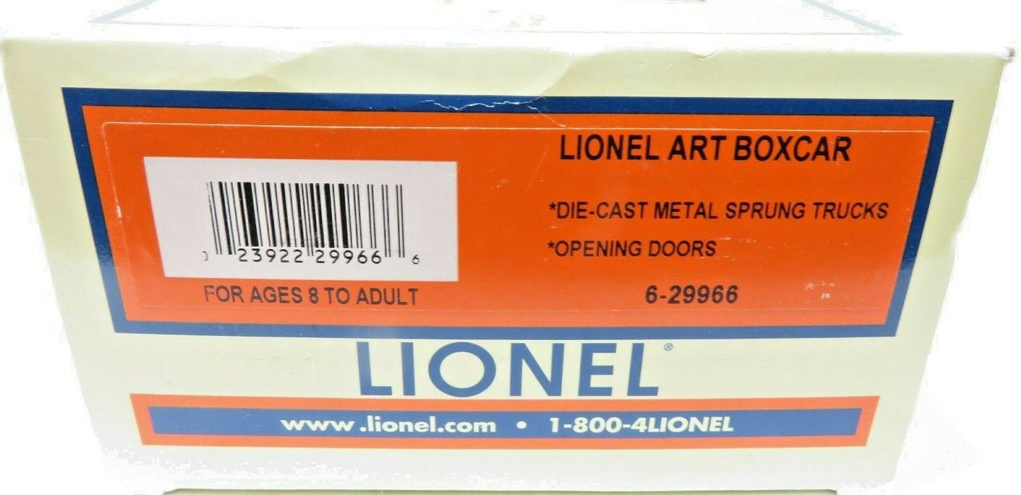 Lionel 6-29966 Lionel Art Boxcar NIB