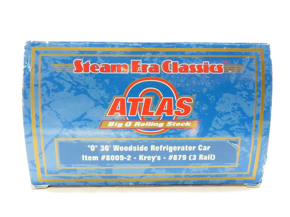 Atlas 8009-2 Krey's 36' Woodside Refrigerator Car #879 LN
