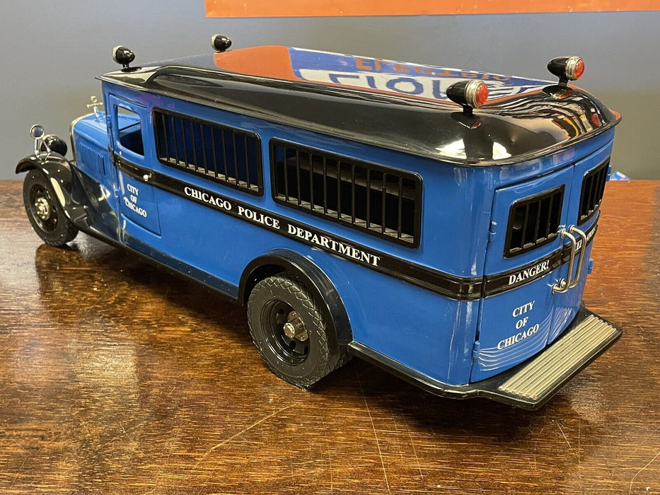 Retro 1-2-3 Chicago Police Paddy Wagon With OB - Incredible Piece & Hard to Find