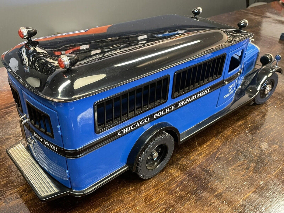 Retro 1-2-3 Chicago Police Paddy Wagon With OB - Incredible Piece & Hard to Find