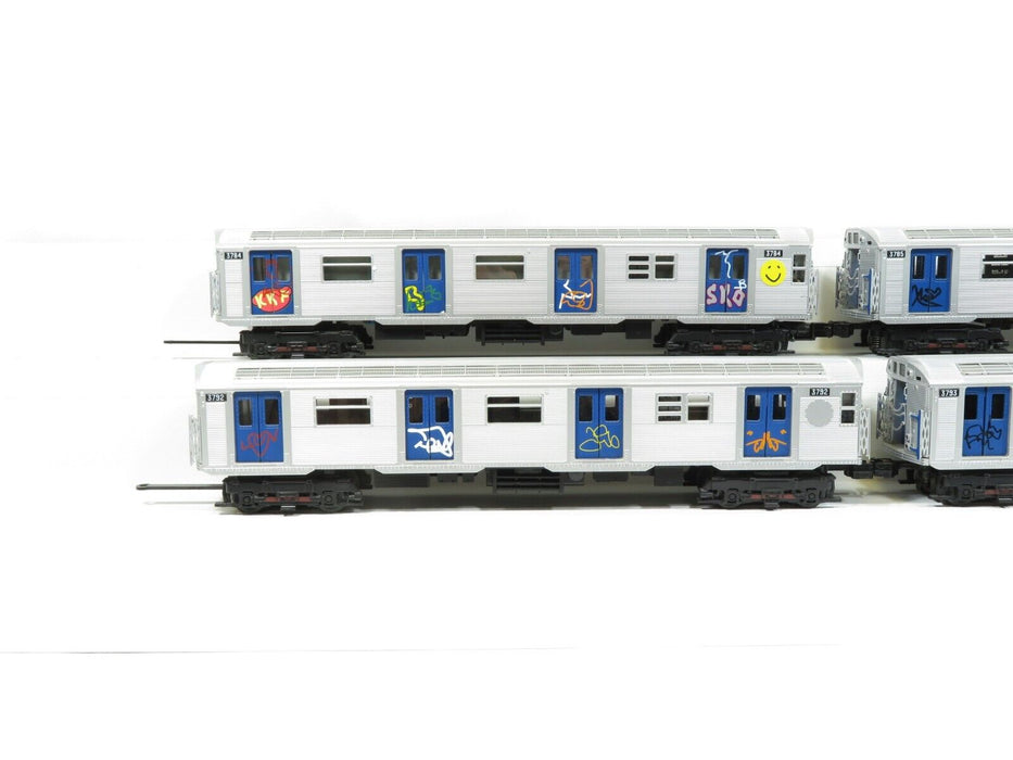 MTH 20-80005A R-32 Graffiti 4-Car Subway Set W/Protosound 2 LN