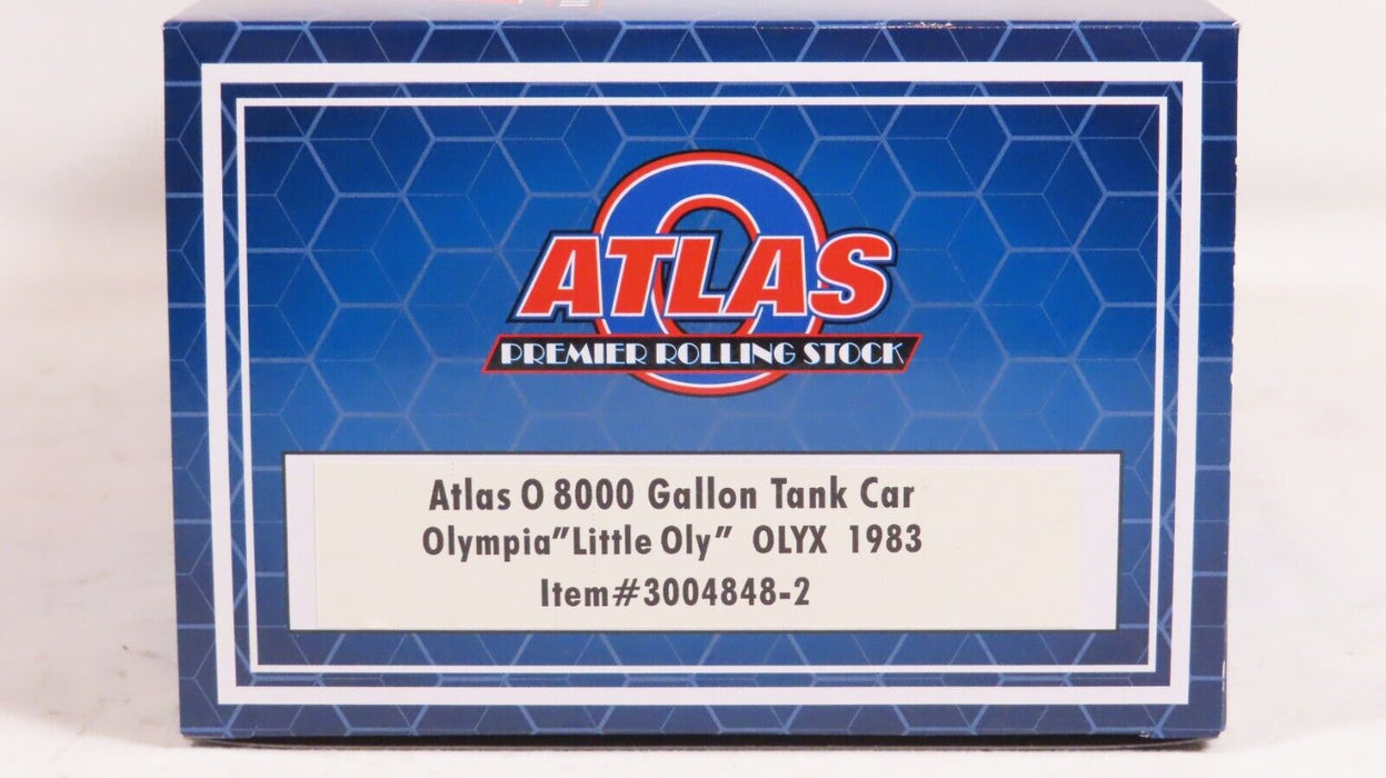 Atlas 3004848-2 8000 Gallon Tank Car Olympia "Little Oly" OLYX 1983 NIB