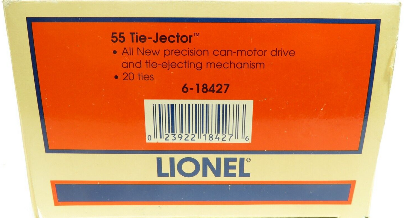 Lionel 6-18427 55 Operating Tie-Jector NIB