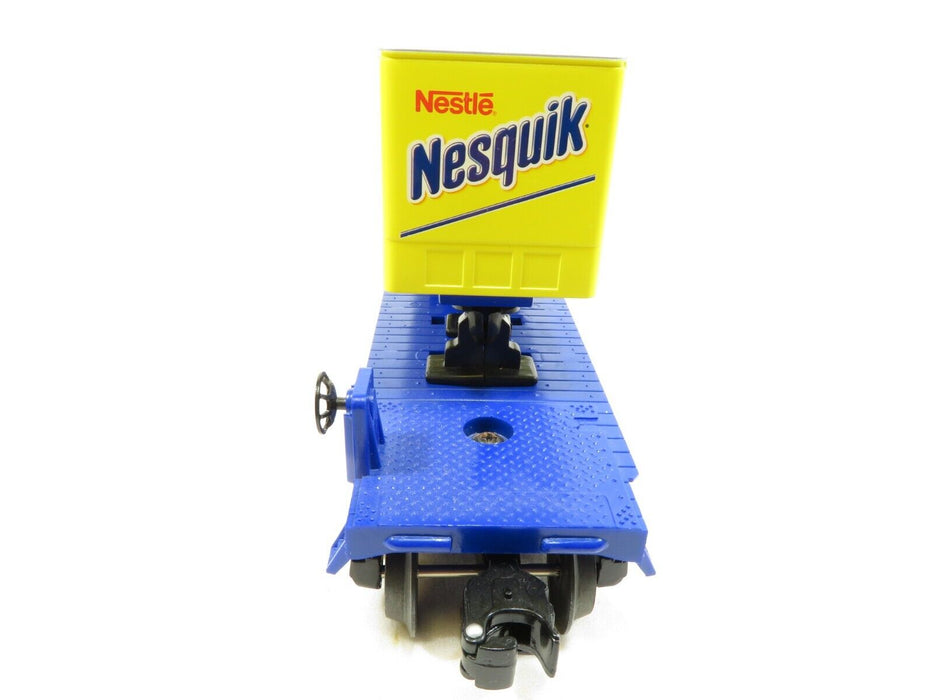 Lionel 6-26070 Nestle Nesquick Flatcar w/Trailer NIB