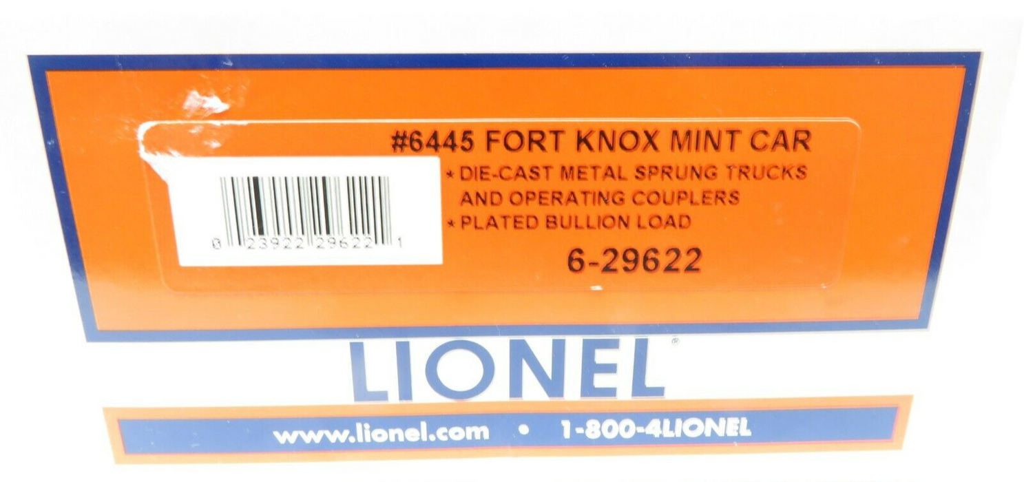 Lionel 6-29622 Purple Pastel Girls Fort Knox Mint Car NIB