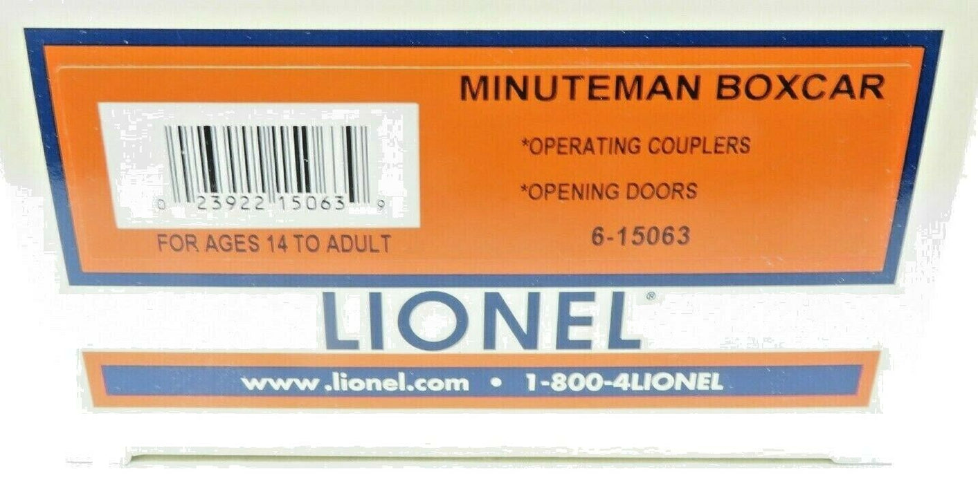 Lionel 6-15063 Minuteman Missle launching Boxcar NIB